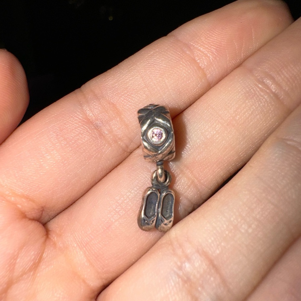 Pandora Ballet Slippers Dangle Charm